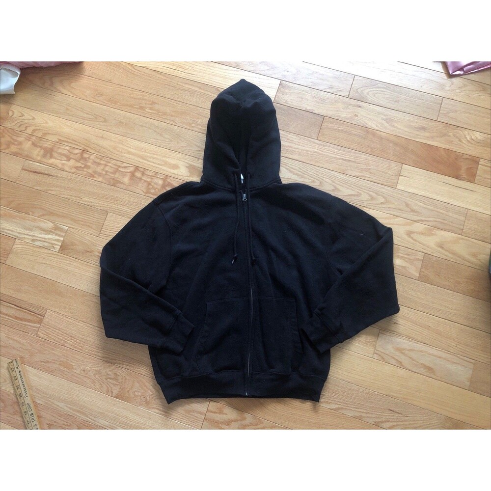 GAP Men’s Full Zip Logo‎ Hoodie Black Size Medium